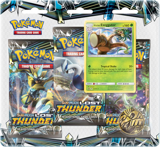 Pokemon offers Card Lost Thunder blister packs